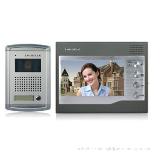 7-inch Video Doorphone, Rainproof/Anti-riot, Outdoor